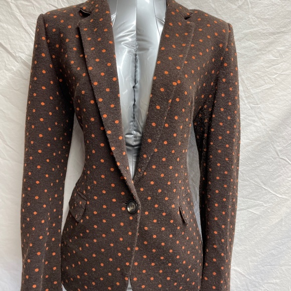 Anthropologie Cartonnier Polka Dot Blazer – Size Small - Picture 3 of 4